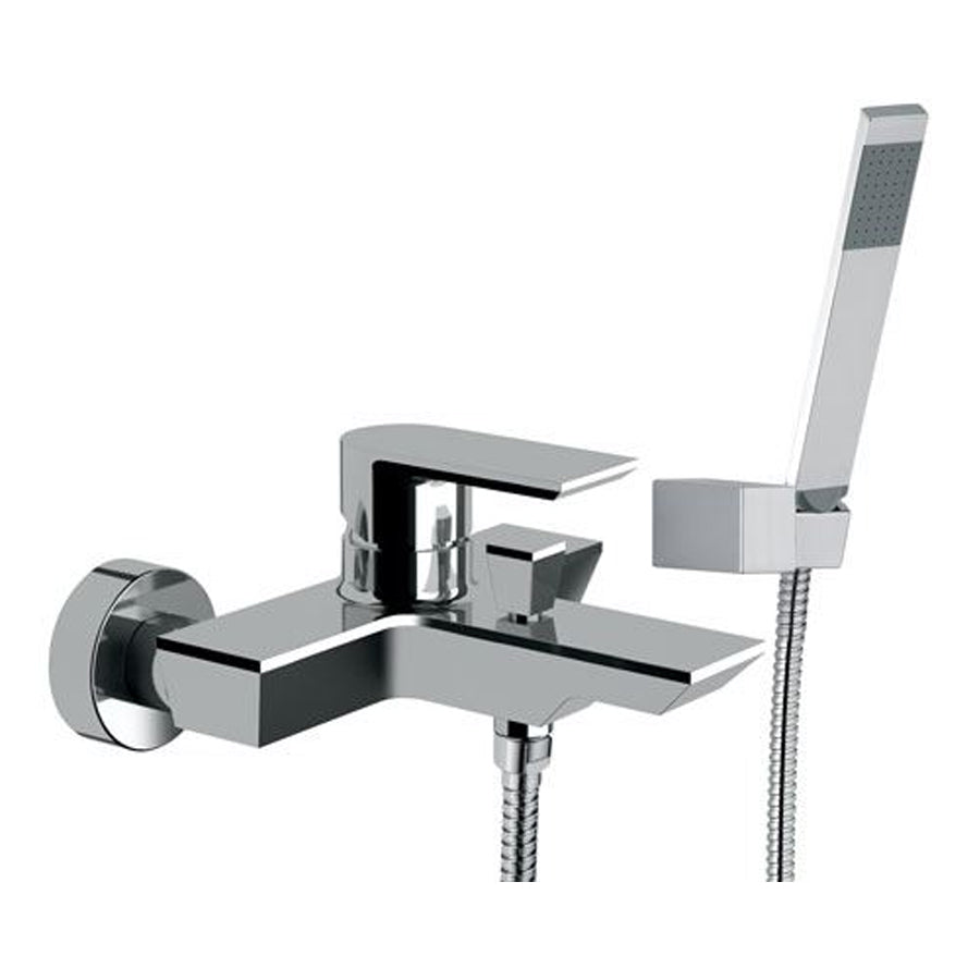 Miscelatore monocomando vasca con kit doccia Rubinetterie Mariani linea Avenue