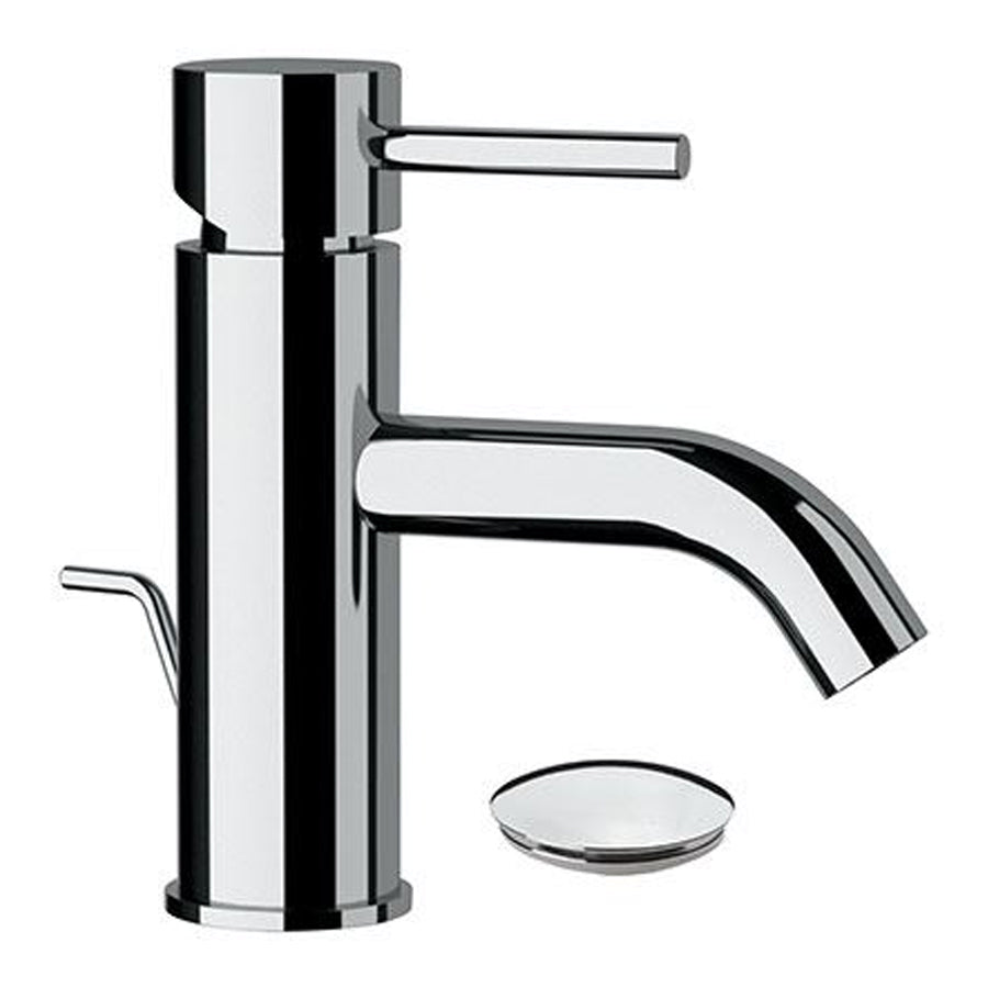 Miscelatore monocomando lavabo Rubinetterie Mariani linea Next con scarico