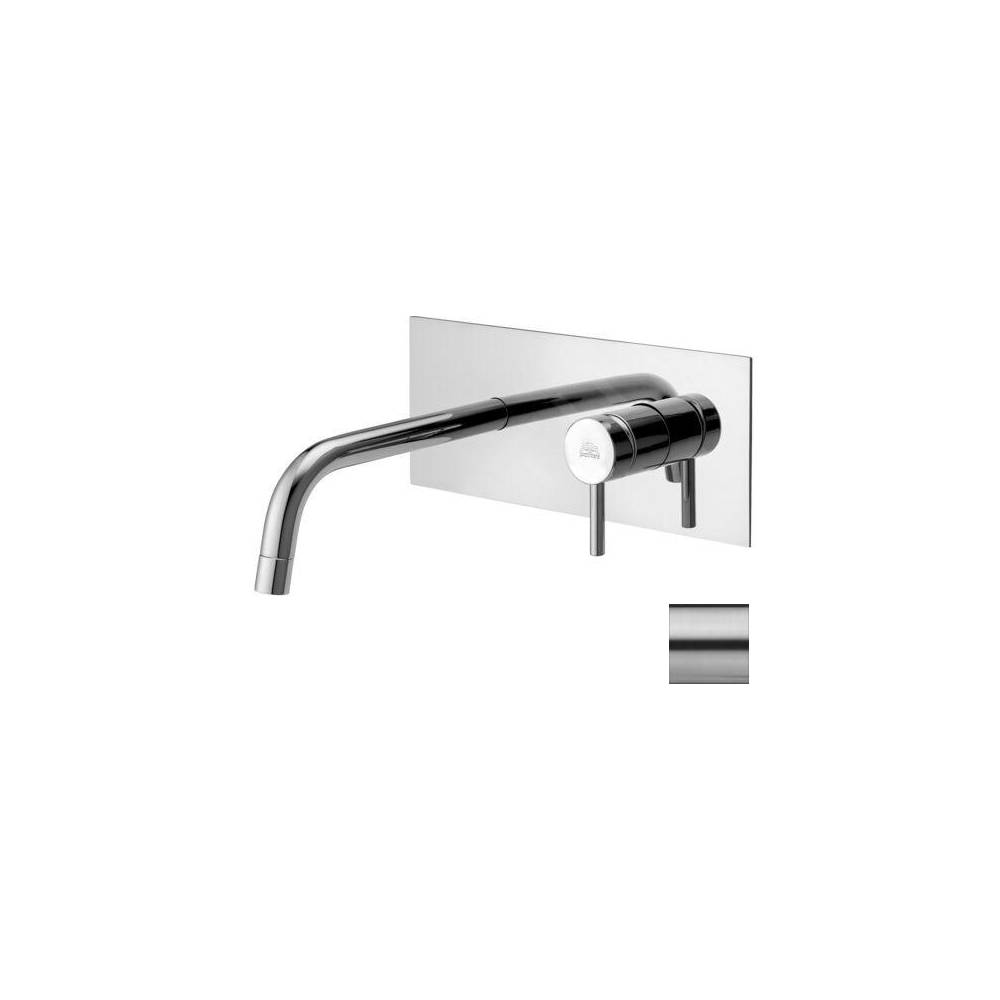 Miscelatore ad incasso per lavabo serie Stick modello SK104ST con corpo incasso steel lookig Paffoni