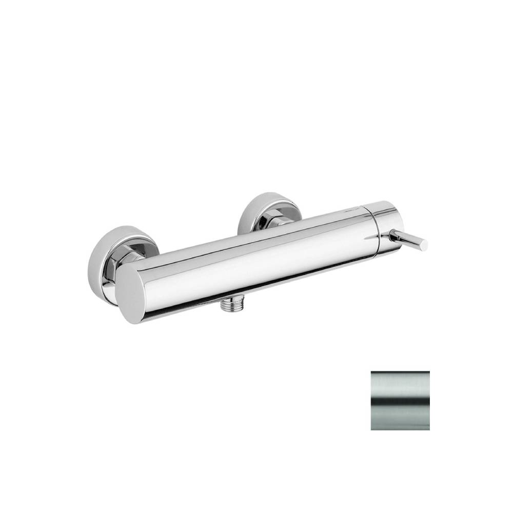Miscelatore doccia serie Stick modello SK168ST steel looking Paffoni