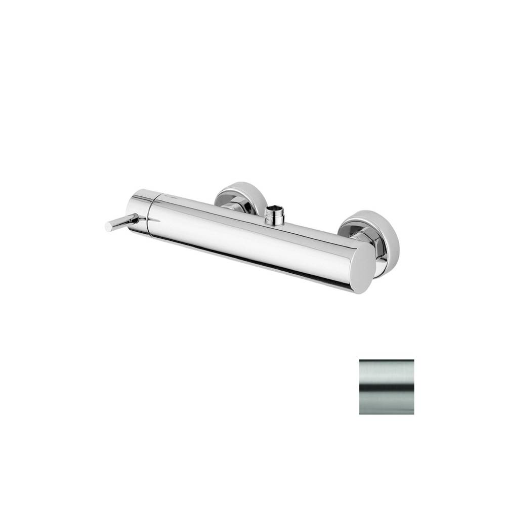 Miscelatore doccia rovesciato serie Stick modello SK168RST steel looking Paffoni