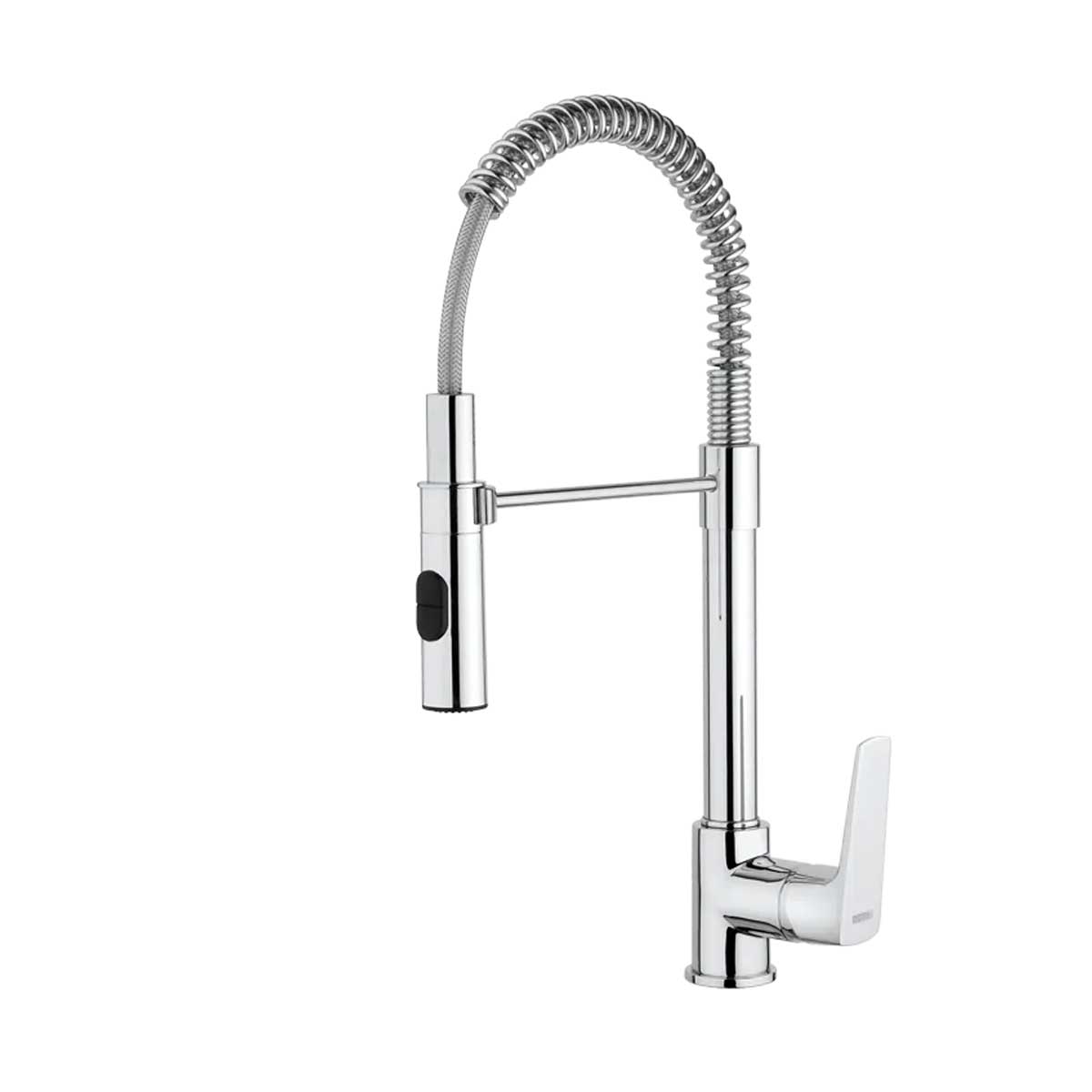 Miscelatore per lavello cucina Professionale con doccia orientabile Finitura cromato collezione Spartaco di Mamoli Rubinetterie