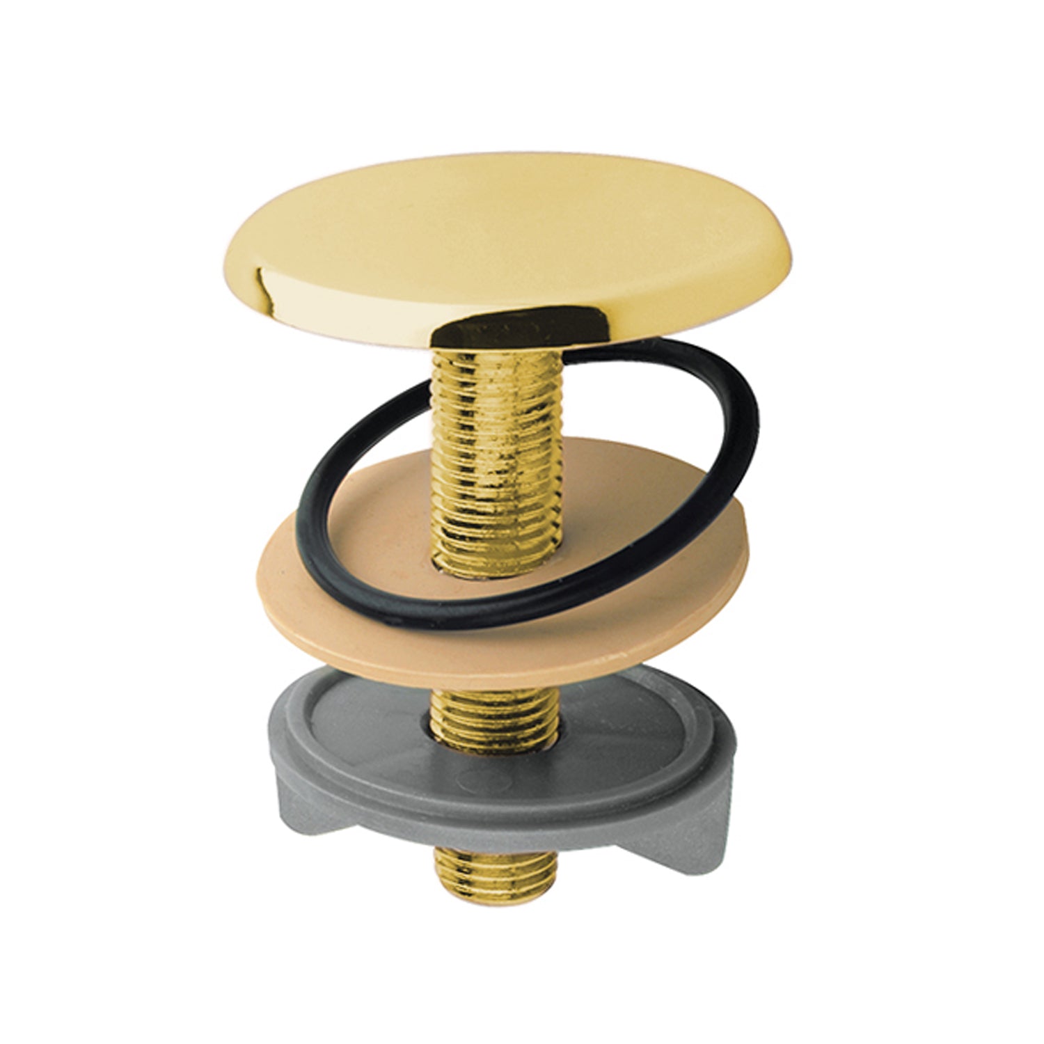 Tappo copriforo in ottone RubiFluxdiam. 49 mm - Dorato
