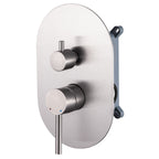 Composizione di miscelatori per lavabo incasso