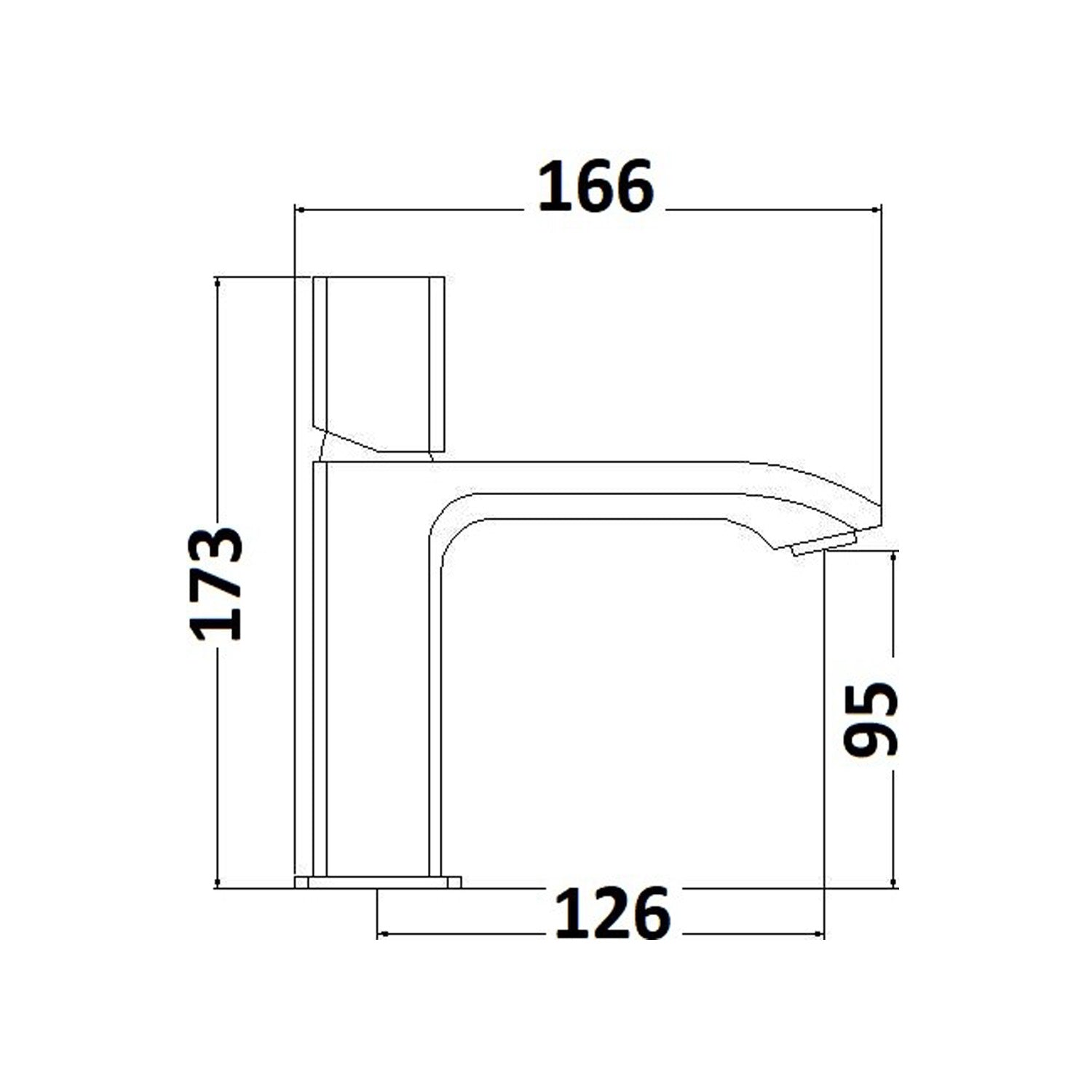 Coppia di miscelatori per lavabo e bidet serie Ice in ottone cromato