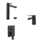 Kit miscelatore lavabo alto
