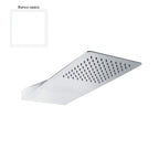 Soffione Lipsia 55x23cm monogetto bianco