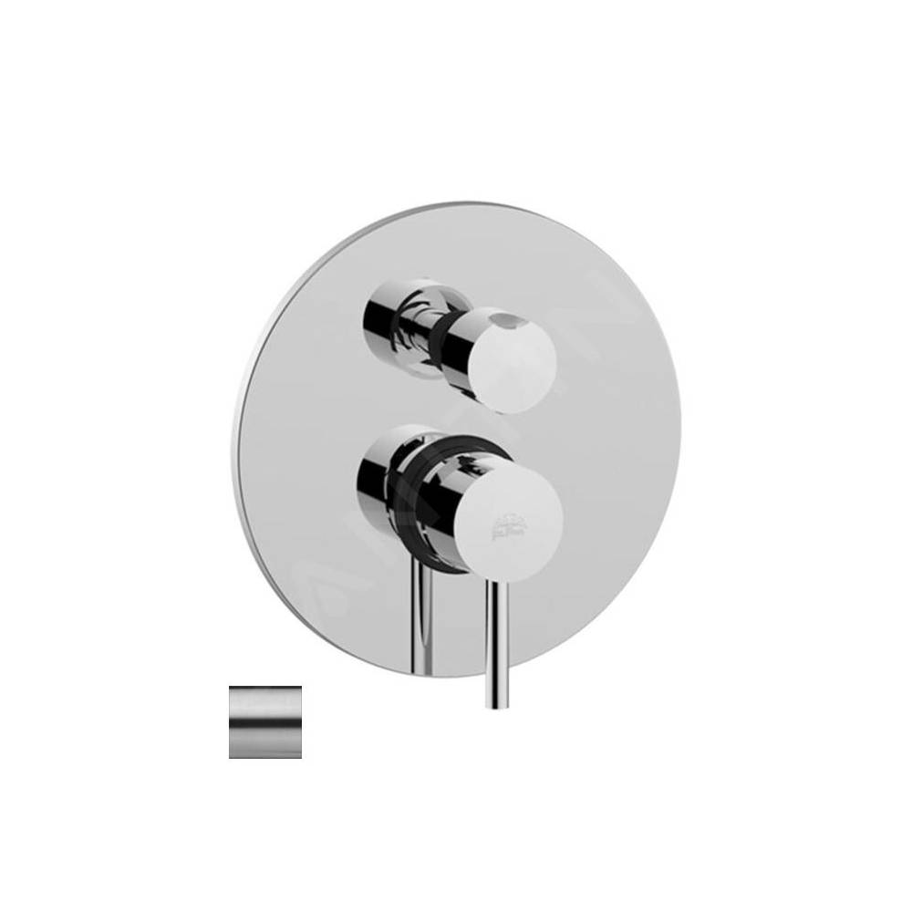 Miscelatore doccia ad incasso serie Stick modello SK018ST per 2 utenze steel looking Paffoni