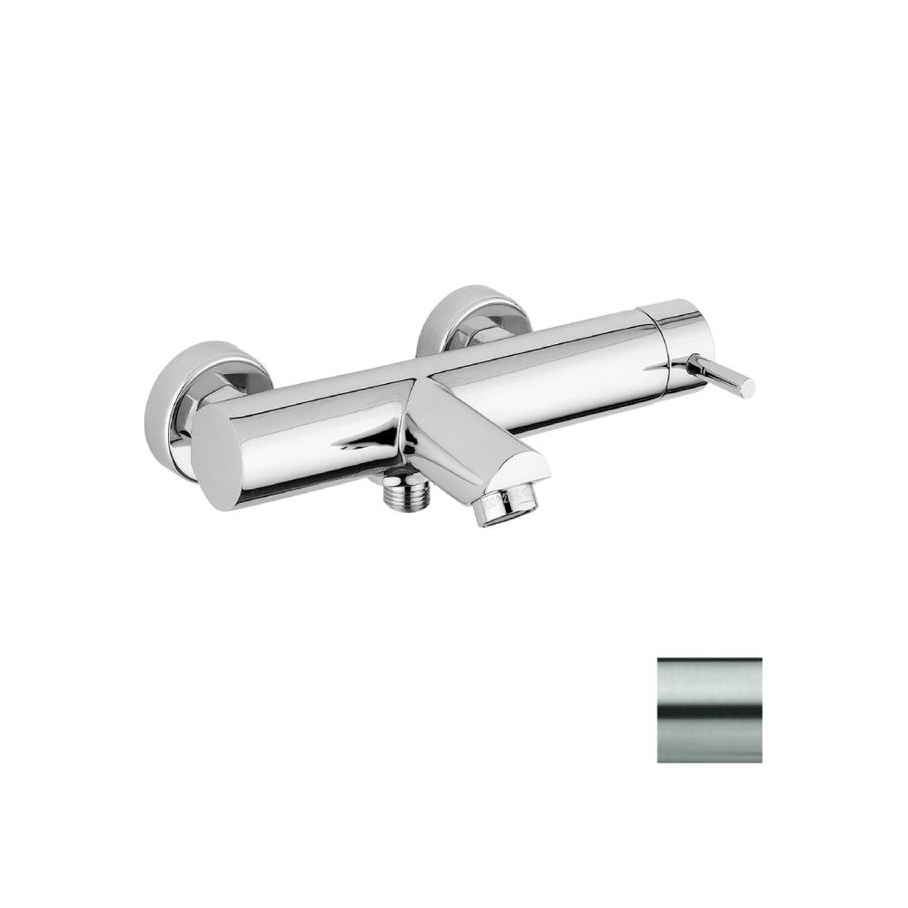Miscelatore vasca serie Stick modello SK022ST steel looking Paffoni