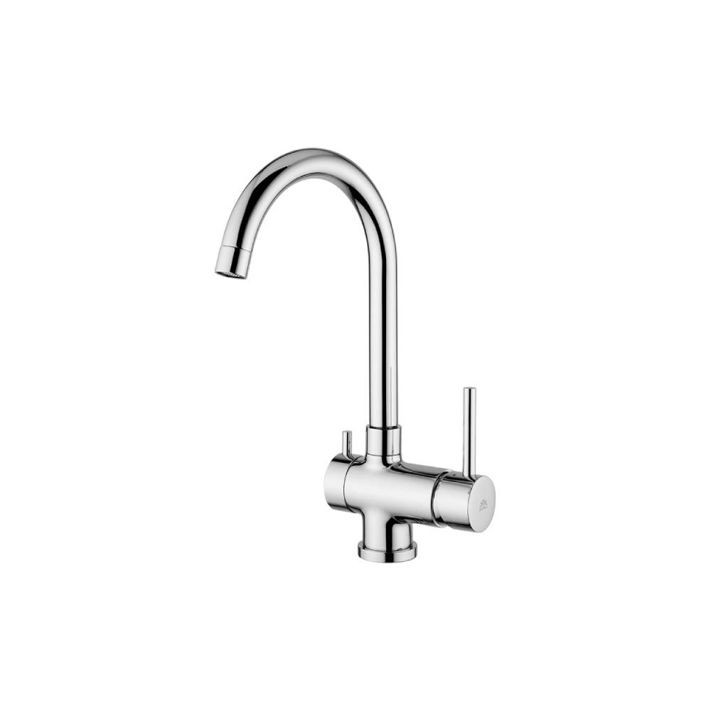 Miscelatore cucina serie Stick modello SK184CR con attacco lavastoviglie cromo Paffoni