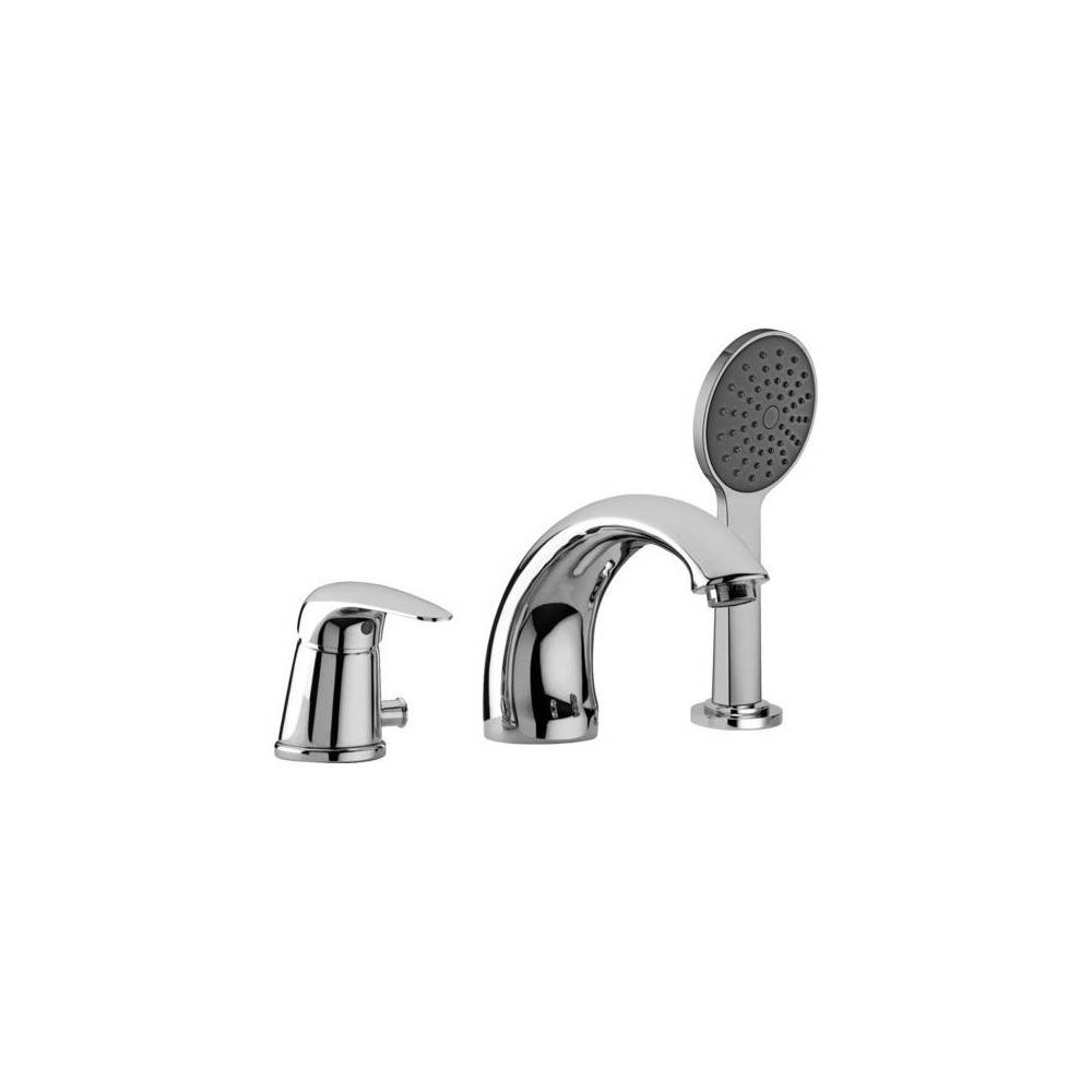 Miscelatore bordo vasca a 3 fori serie Duemila Paffoni - Cromato