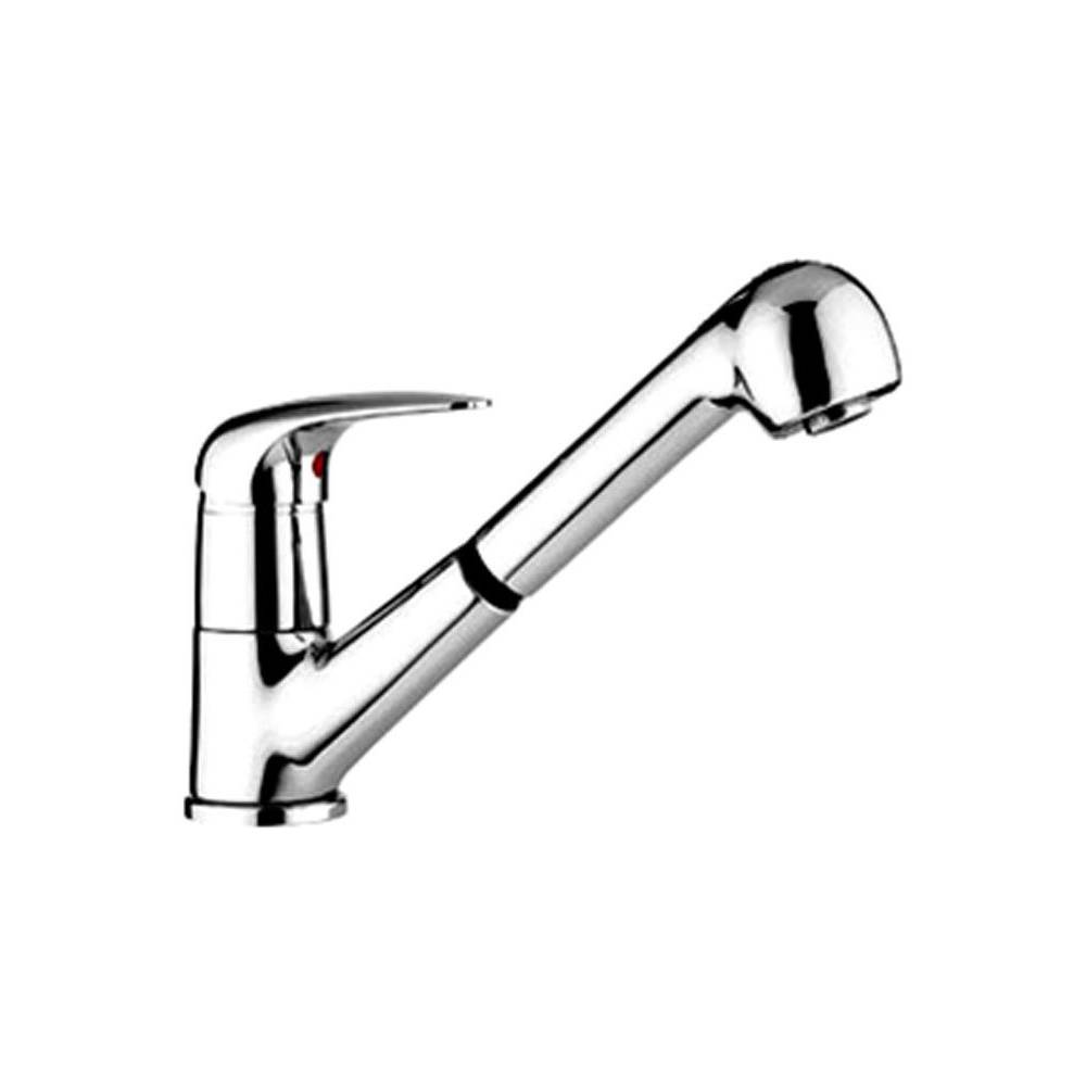 Miscelatore lavello monoforo con canna orientabile serie Duemila Paffoni - Cromato