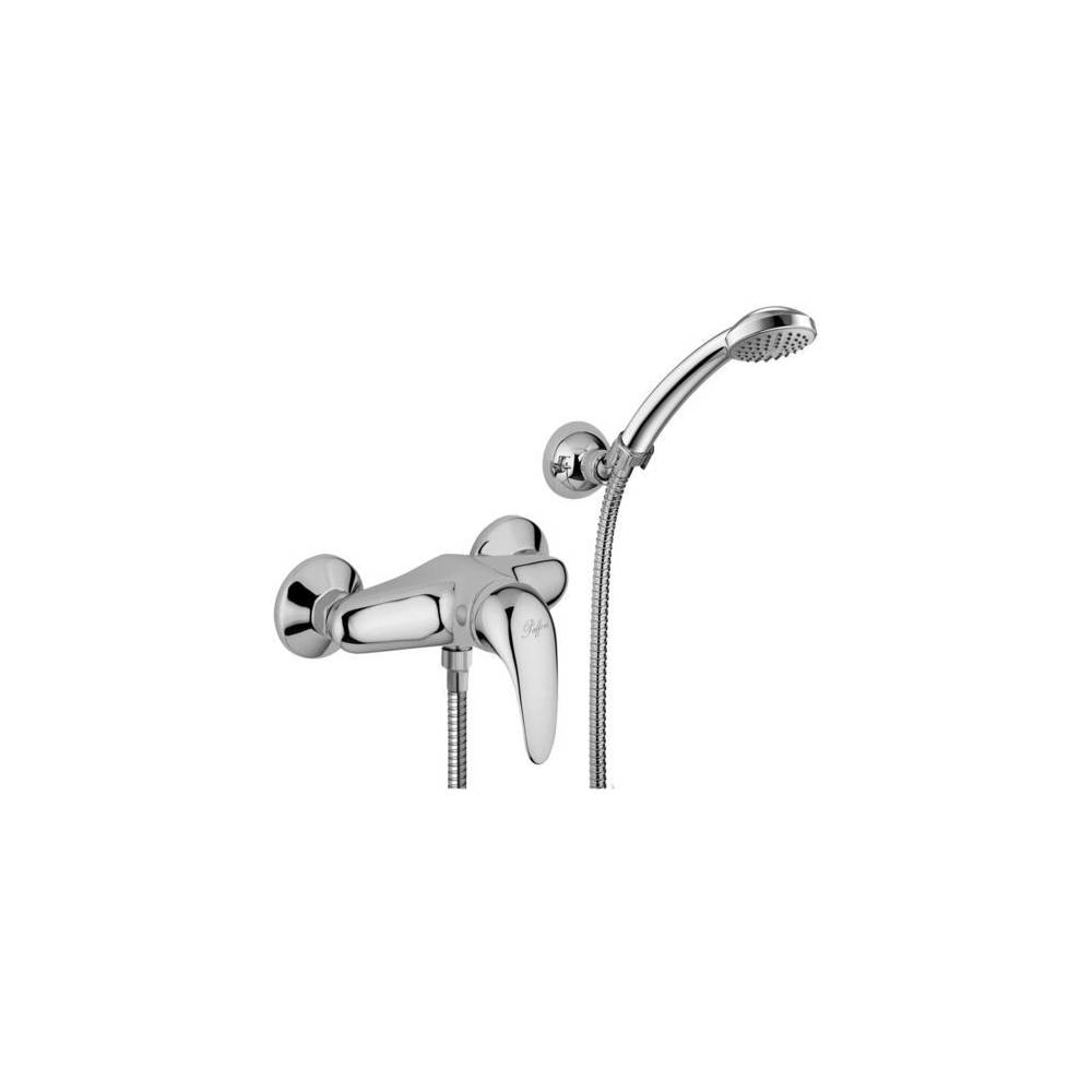 Miscelatore doccia con doccetta serie Nettuno Due modello ND168DCR cromo Paffoni