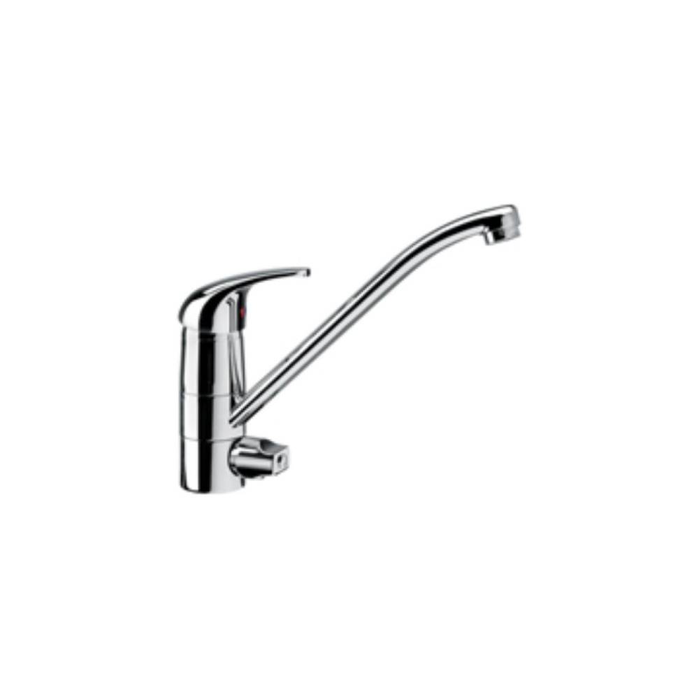 Miscelatore cucina serie Nettuno Due modello ND184CR con attacco lavastoviglie cromo Paffoni