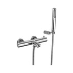 Miscelatore termostatico vasca con deviatore serie Light modello LIQ023CR cromo Paffoni