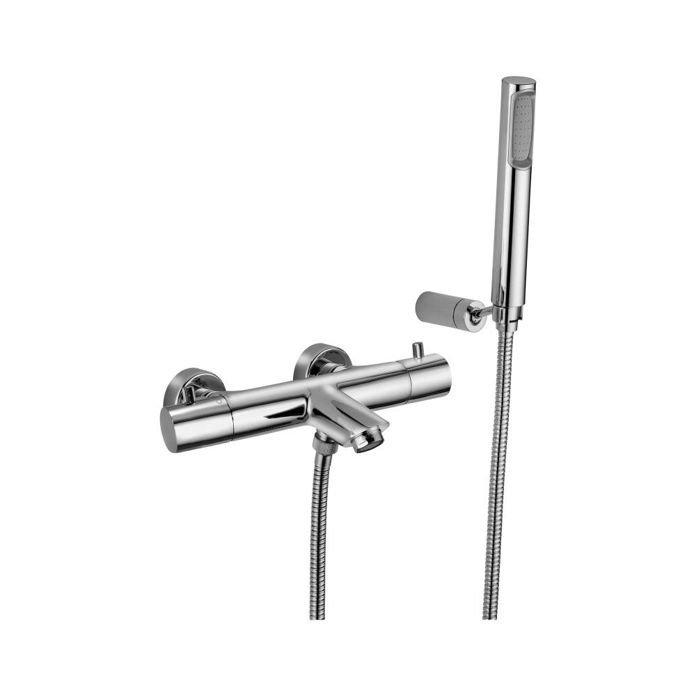 Miscelatore termostatico vasca con deviatore serie Light modello LIQ023CR cromo Paffoni