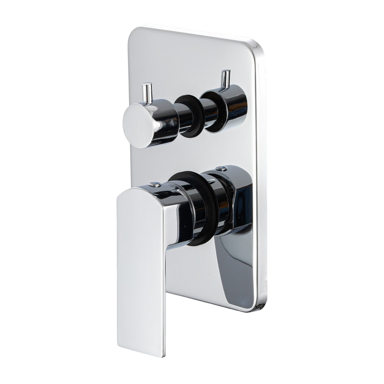 Miscelatore doccia ad incasso 2 vie Fire ottone cromato