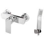 Miscelatore esterno doccia Fire in ottone cromato