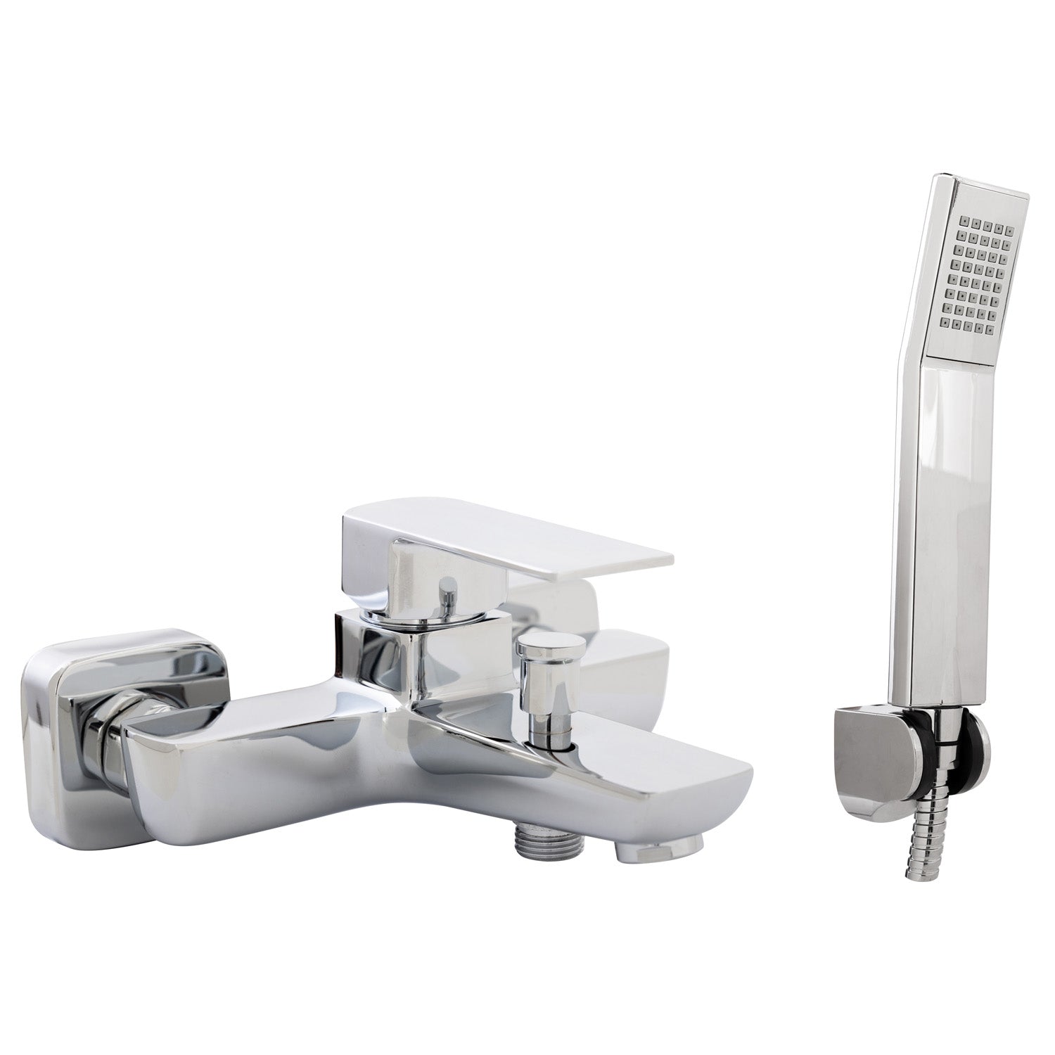 Miscelatore vasca Fire in ottone cromato