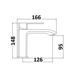 Composizione di miscelatori per lavabo