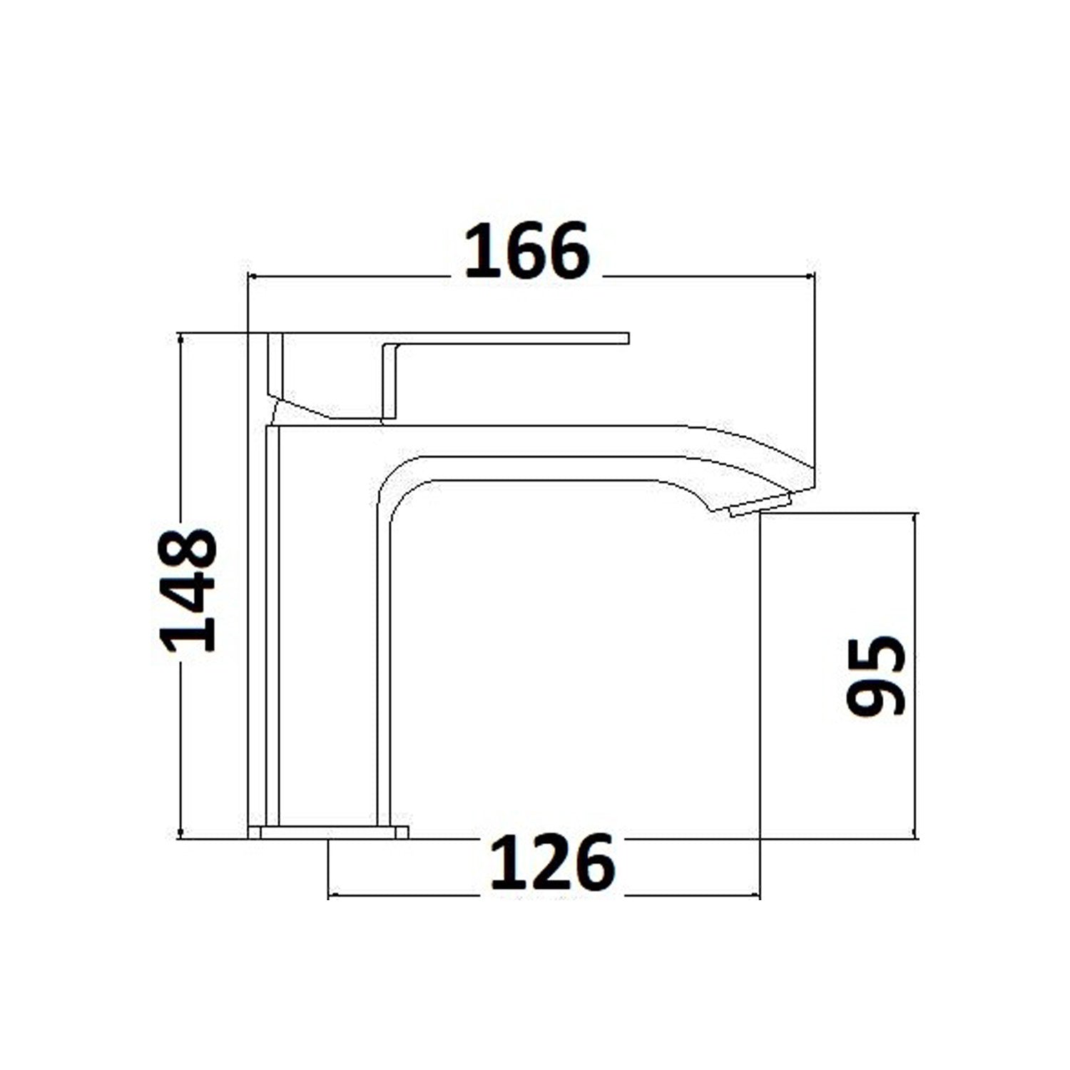 Composizione di miscelatori per lavabo