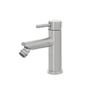 Miscelatore bidet monocomando in acciaio inox Rubiflux Serie Paris Modello Gris - Spazzolato