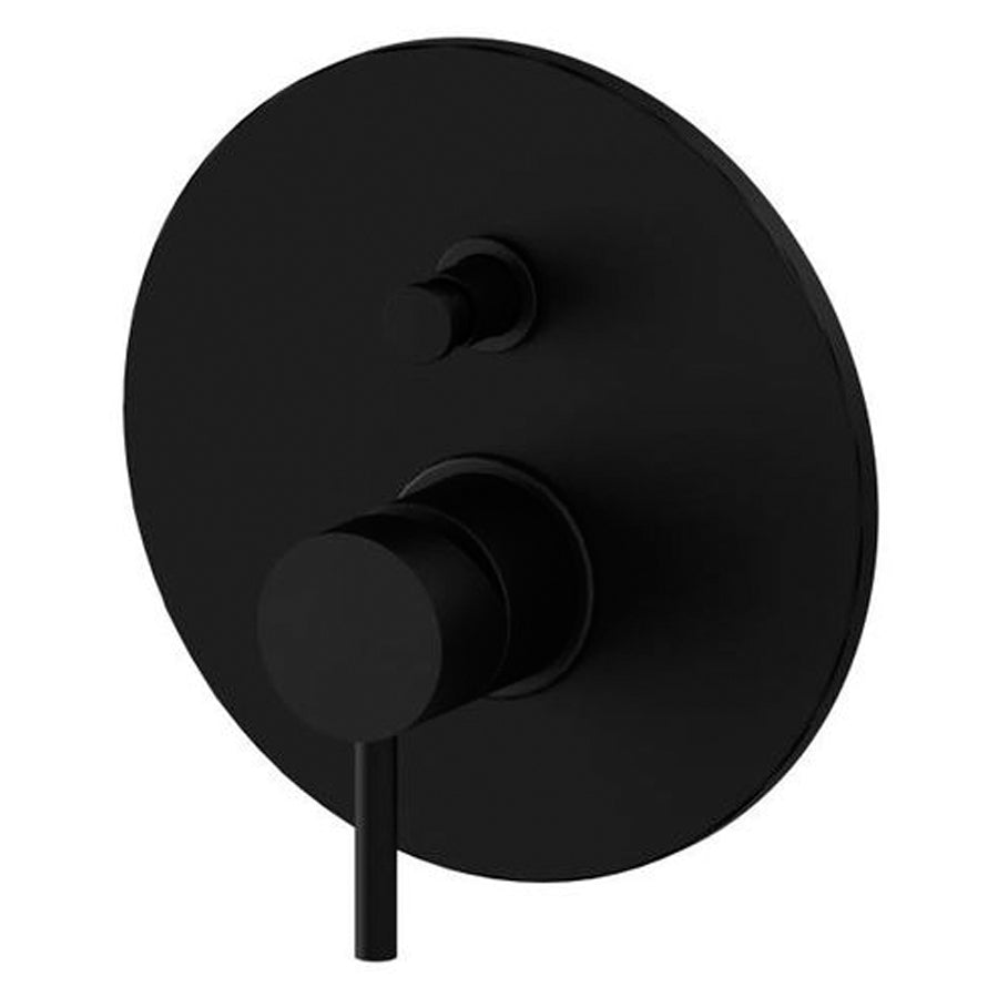 Miscelatore doccia da incasso con deviatore Paffoni Light Exclusive Edition Nero Opaco