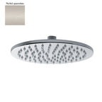 Soffione tondo Linz 200mm monogetto e ispezionabile nichel
