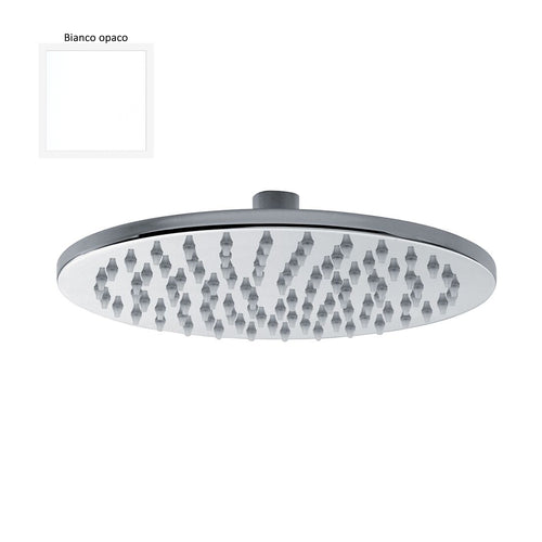 Soffione tondo Linz 300mm monogetto e ispezionabile bianco