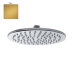 Soffione tondo Linz 300mm monogetto e ispezionabile oro