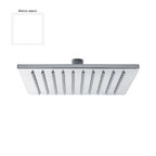 Soffione Calais 300mm monogetto e ispezionabile bianco
