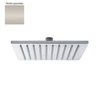 Soffione Calais 300mm monogetto e ispezionabile nichel