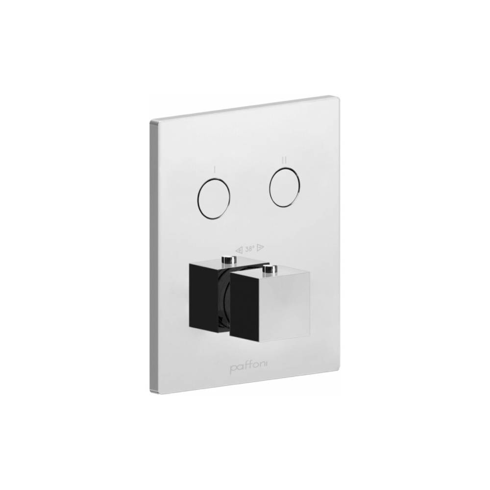 Miscelatore incasso doccia termostatico serie Compact Box modello CPT518CR cromo Paffoni