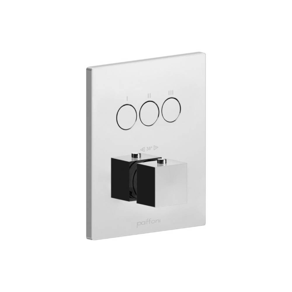 Miscelatore incasso doccia termostatico serie Compact Box modello CPT519CR cromo Paffoni