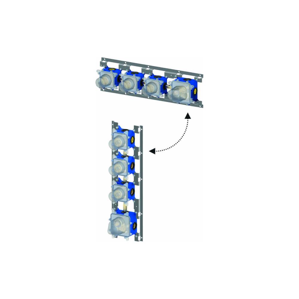 Corpo incasso per miscelatori vasca serie Modular Box modello MDBOX019 Paffoni
