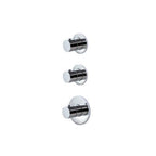 Miscelatore termostatico ad incasso 2 utenze serie Modular Box modello MDE018CR cromo Paffoni