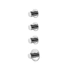 Set Esterno doccia Termostatico ad Incasso 3 Funzioni serie Modular Box modello Mde019cr Cromo Paffoni
