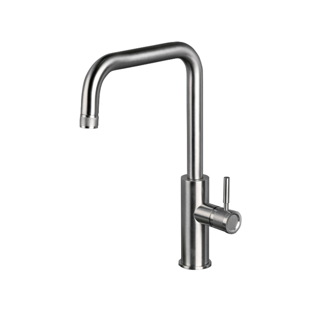 Miscelatore cucina in acciaio Inox 316L Satinato modello Kitchen di Tubico