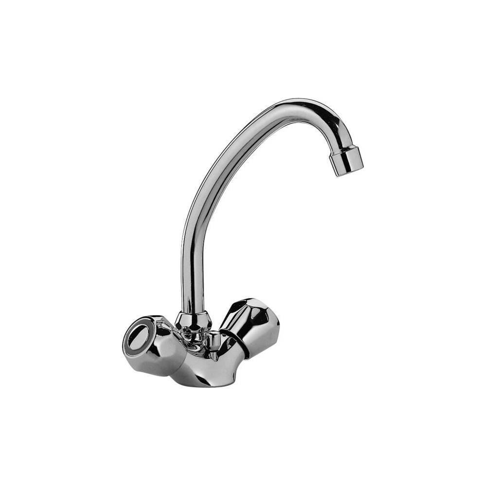 Rubinetto lavello monoforo serie Danubio modello DA072CR cromo Paffoni