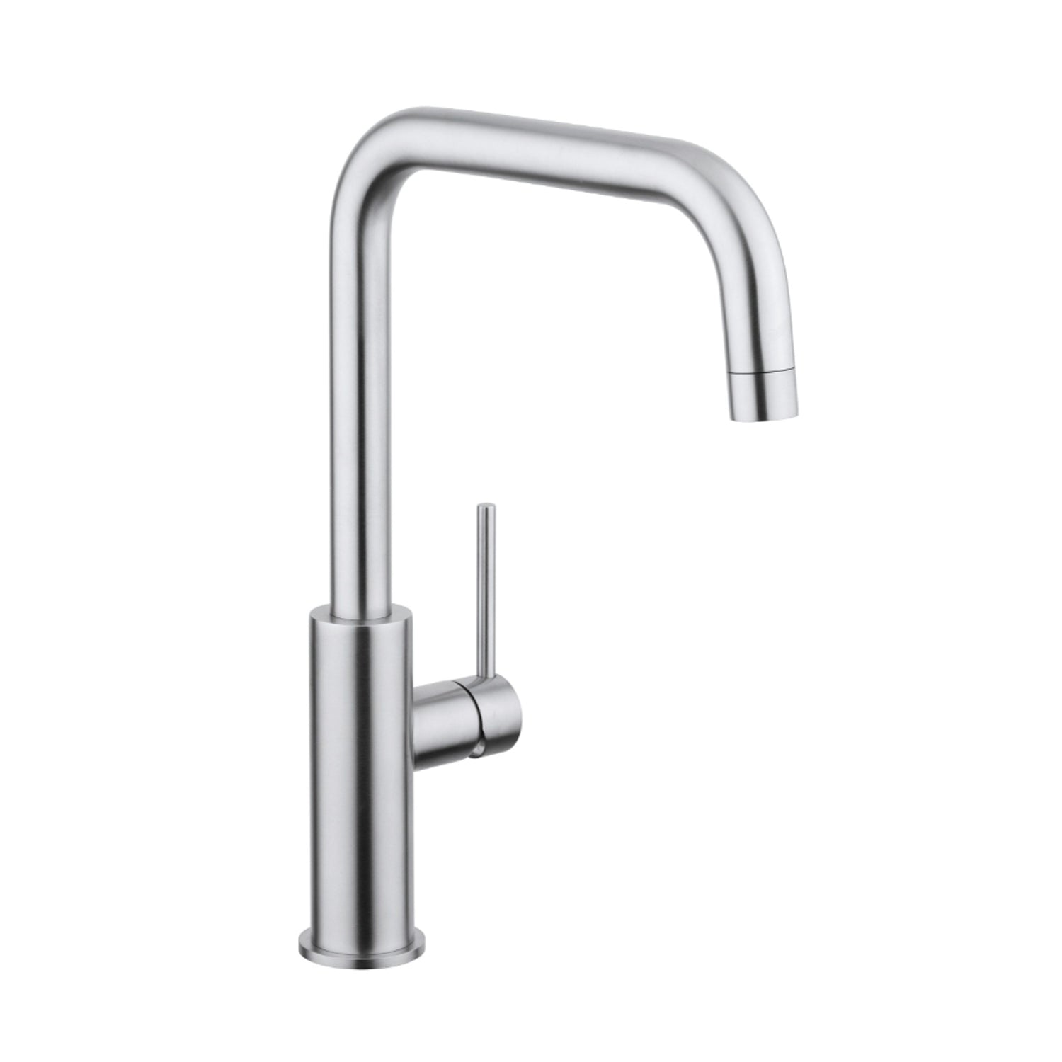 Miscelatore cucina in acciaio Inox 316L Satinato modello Kitchen leva liscia di Tubico