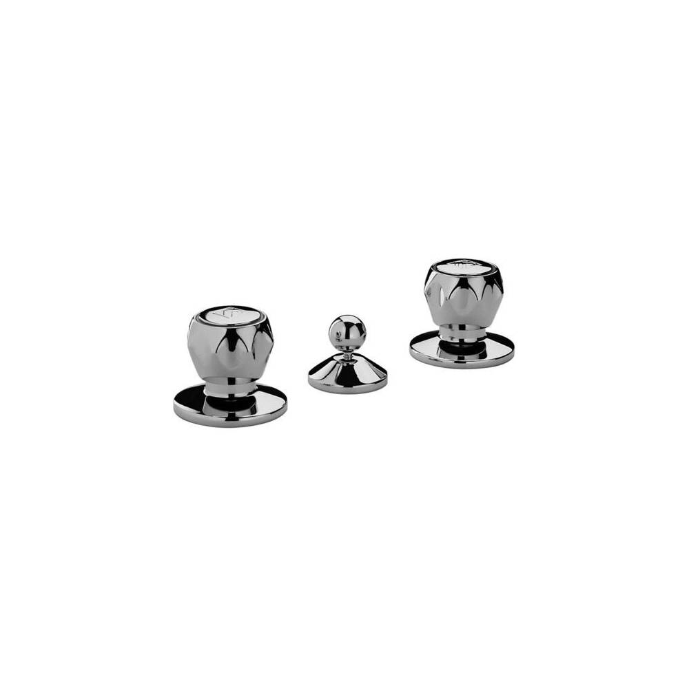 Batteria Bidet 3 Fori Con Scarico serie Danubio modello DA116CR Cromo Paffoni