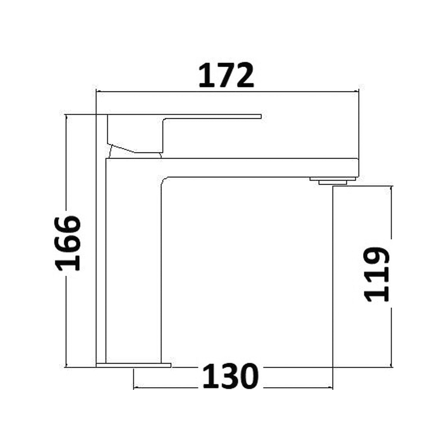 Composizione di miscelatori per lavabo
