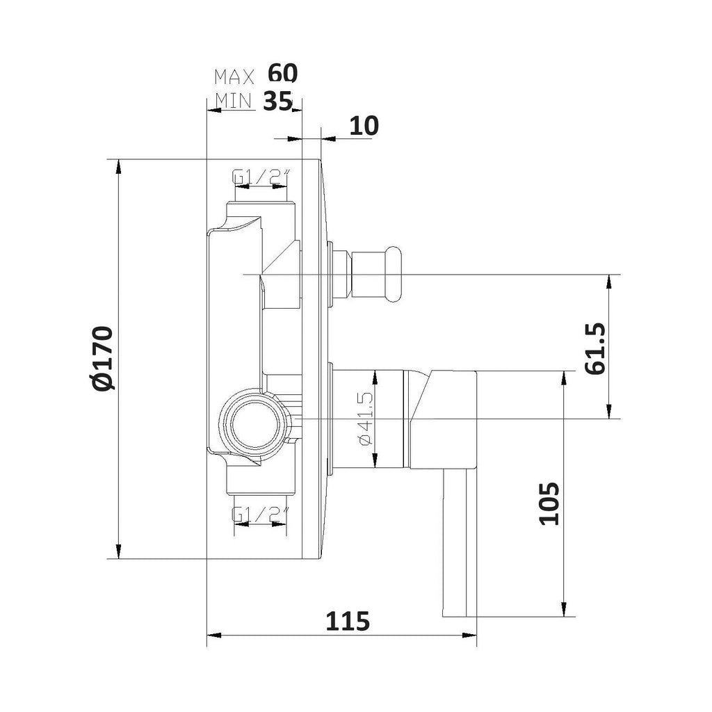 Composizione di miscelatori per lavabo