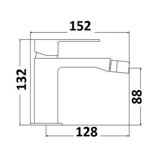 Composizione di miscelatori per lavabo incasso con easy box