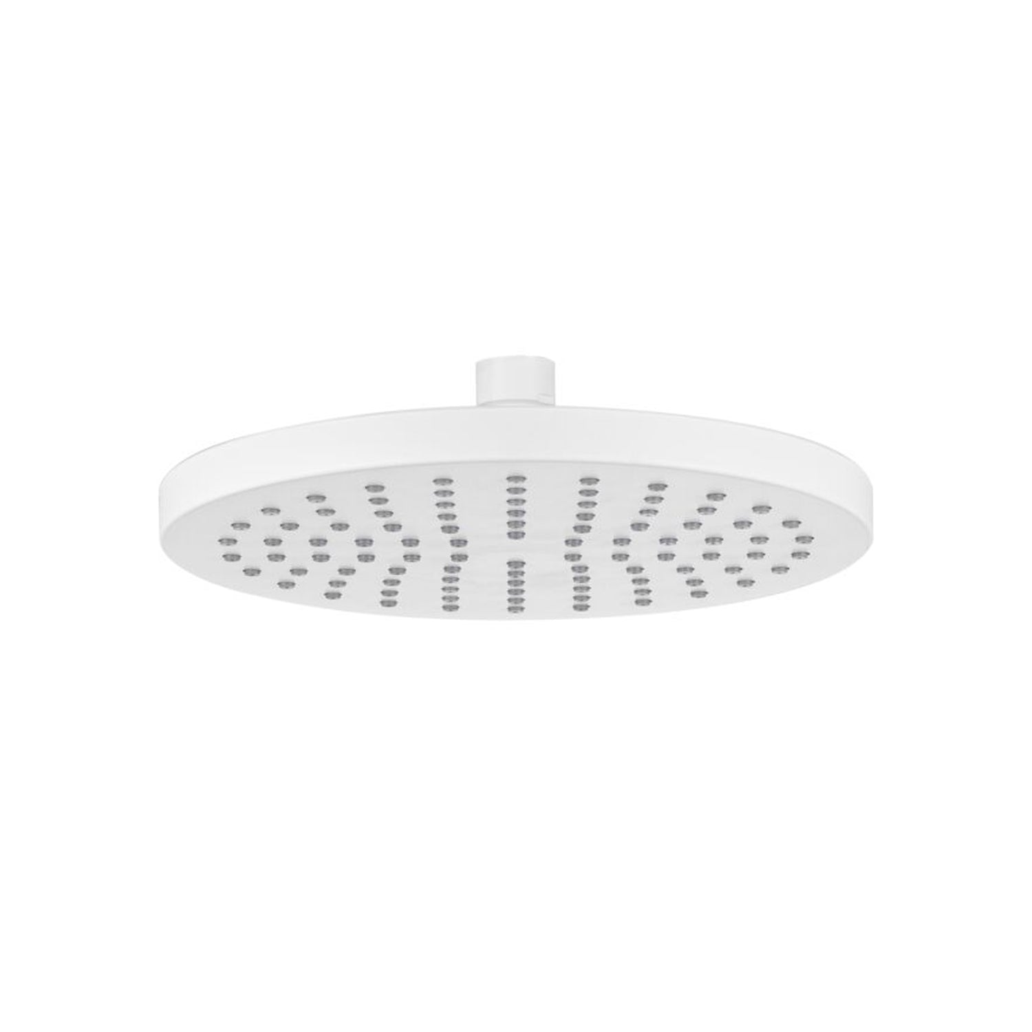 Soffione Chelsea 200mm anticalcare in abs bianco